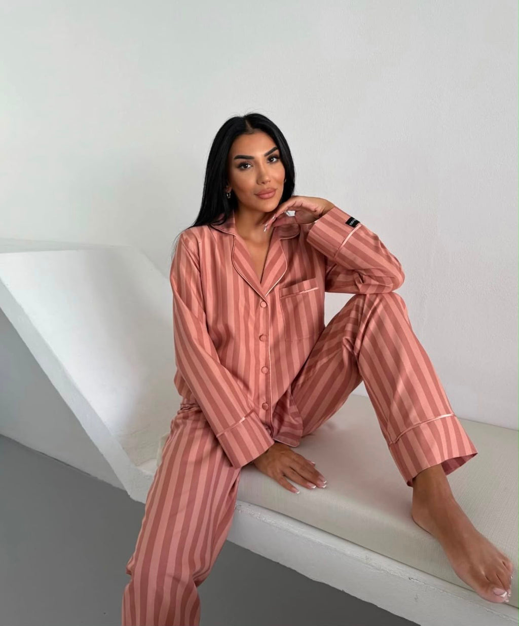 Classic Striped Long Set Pyjamas