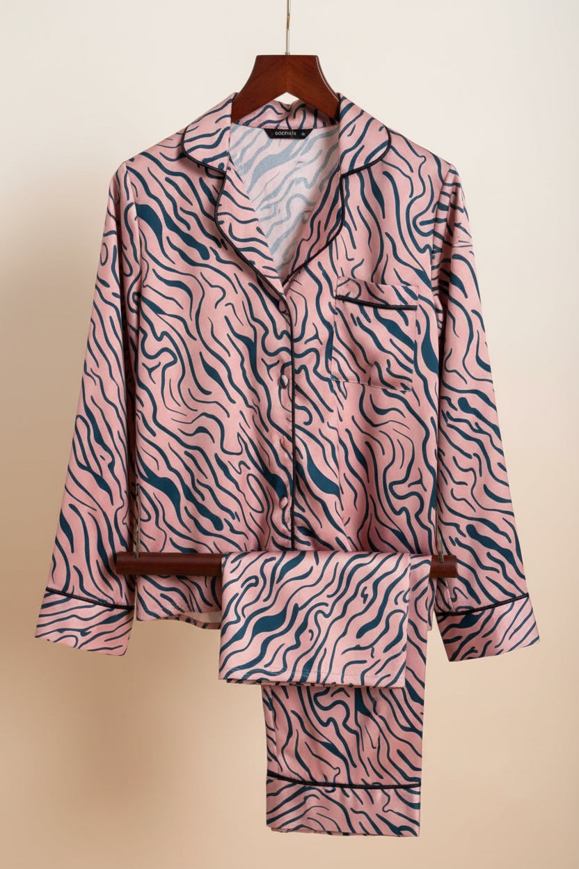Wavy Line Abstract Pyjamas