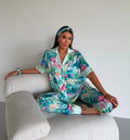 Enchanted Forest Satin Pyjamas